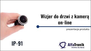 Wizjer z kamerą bezprzewodową  AlfaTronik [upl. by Nav]