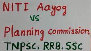 TnpscRrbSSCBankingNITI Aayog and Planning commission [upl. by Iztim114]