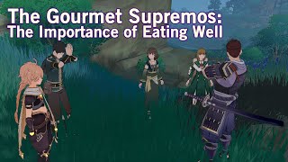 The Gourmet Supremos The Importance of Eating Well World Quest Genshin Impact [upl. by Flavius265]