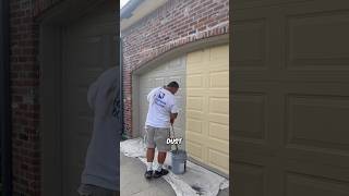 How to paint garage doors like a pro [upl. by Eerrahs]