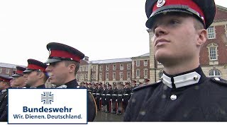 Offiziersanwärter der Bundeswehr auf der Royal Military Academy [upl. by Oiraved]