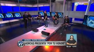 Horcas  02072015 VisionSiete  Buenos Aires Argentina Acustico TV Publica [upl. by Ong900]