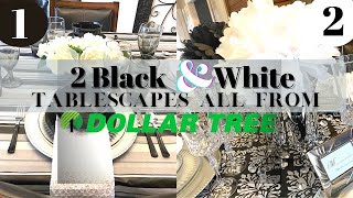 DOLLAR TREE TABLESCAPE HOW TO CREATE A BEAUTIFUL TABLESCAPE ON A BUDGET tablescapetuesday [upl. by Deadman]