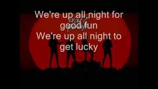 Daft Punk  Get Lucky Lyrics [upl. by Grange121]