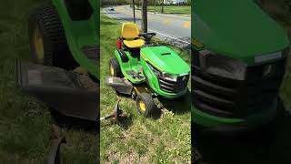 John Deere S120 Lawnmower Tractor  Easy to use and maintain for a novice too [upl. by Nosretep547]