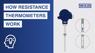 How does a resistance thermometer work  Resistance thermometers per IEC 60751 [upl. by Narrat]