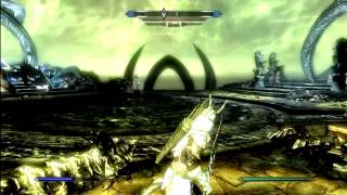 SKYRIM KILLING MIRAAK  THE LAZY WAY PART 1 DRAGONBORN DLC [upl. by Seidnac681]