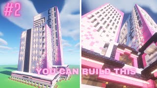 Minecraft Modern Hotel Tutorial Part 2 of 4 [upl. by Richlad]