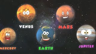 pianeti canzone  Canzone educativa per bambini  Impara i pianeti  Planets Song  Learn Planets [upl. by Nagam]