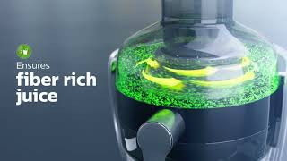 PHILIPS  Centrifugal Juicer  FiberBoostTechnology [upl. by Kcirddahc]