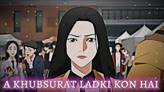 A khubsurat ladki kon hai  lookism edits 💫 lookism anime ♥️ viralvideo shortsviral 4kstatus [upl. by Romelle]