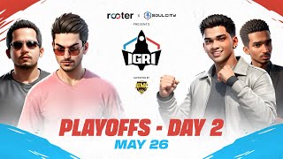 IGRI  Indian GTAV Rumble Invitational  Playoffs Day 2  Ft soulregaltos9810 KaztroGAMINGYT [upl. by Eelram541]