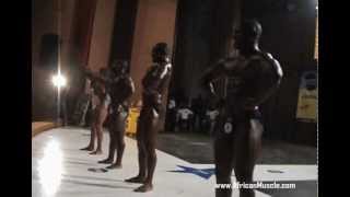 ABIDJAN FLEX 2013  6th West Africa Bodybuilding Open Championship  Mandatory 85kg [upl. by Enilrem]