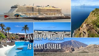 AIDA Kanaren amp Madeira 4K November 2022 [upl. by Laud]