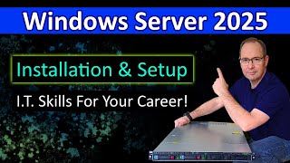 Windows Server 2025 Installation and Configuration [upl. by Nyahs]