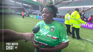 Post Match Chat  Ofure Ugiagbe [upl. by Rolan]