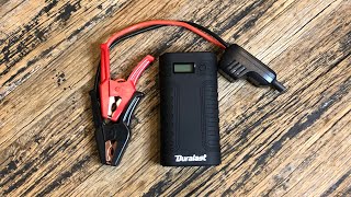 Duralast car battery jump starter unboxing and review [upl. by Giacamo]