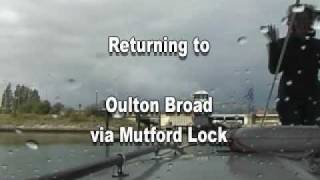 From Lowestoft to Oulton Broad via Mutford Lock [upl. by Vickey718]