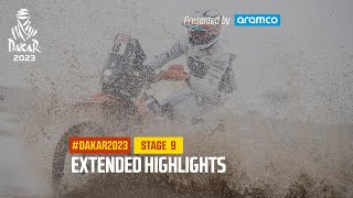 Extended highlights of Stage 9 presented by Aramco  Dakar2023 [upl. by Ttemme]