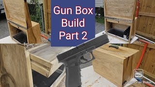 Competition Pistol Box Pachmayr Part 2 howto woodworking diy [upl. by Seroka]