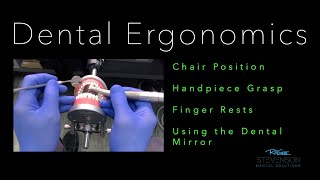 Dental Ergonomics Part 1 Mastering the Handpiece [upl. by Aeynod]