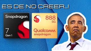 Snapdragon 7 Gen 1 VS Snapdragon 888 5G [upl. by Hellman522]