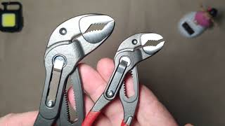 Knipex Cobra 250mm vs 125mm [upl. by Puklich]