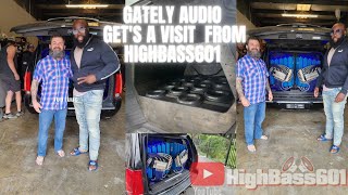 GATELY AUDIO GETS A VISIT  12 GATELY 15S BREAKS WINDSHIELD  GATELY AMPLIFIER  BYRON CHAMBLISS [upl. by Adnamaa]