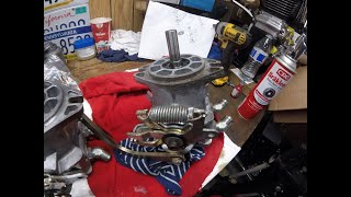 Hydro Gear pump rebuild Exmark Toro Zero Turn Mower [upl. by Lav26]