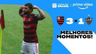 FLAMENGO 3 x 1 ATLÉTICOMG  MELHORES MOMENTOS  FINAL DA COPA DO BRASIL 2024 [upl. by Dlaniger]