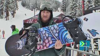 2017 Lib Tech Mayhem Short Fat Snowboard Review Preview Jamie Lynn amp Matt Biolos Collab Bling [upl. by Gruchot]