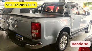 VENDESE CHEVROLET S10 LTZ 2013 FLEX 24 CABINE DUPLA 4X2 ACEITO TROCA FAZEMOS FINANCIAMENTO [upl. by Nakasuji]