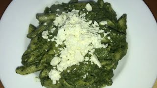 Makarona Me Salce Spinaqi Shije Fantastike  Pasta With Spinach Sauce With Fantastic Taste [upl. by Blakelee331]