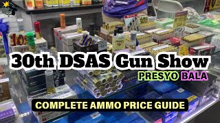 Ammo Price  Gun Show  30th DSAS 2024 [upl. by Ahsial]