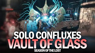 Solo Confluxes in Season of the Lost Vault of Glass Raid Destiny 2 [upl. by Aihcila545]