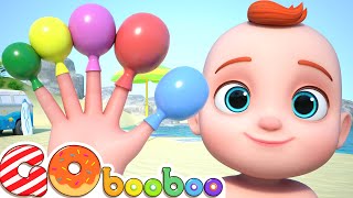 Familia Dedos de Burbujas De Colores  Canciones Para Niños  GoBooBoo en Español [upl. by Nej]