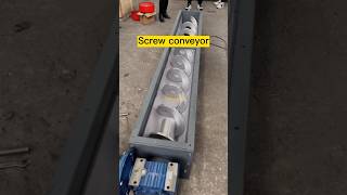 Shaftless screw conveyor welding conveyor screw conveyormachine machine auger screwconveyor [upl. by Enilekaj]