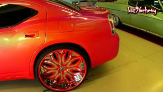 OUTRAGEOUS Dodge Charger on 26quot Forgiato Giordano Rims  1080p HD [upl. by Maxima]