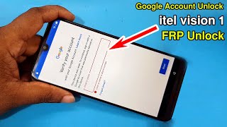 itel Vision 1 Frp Bypass  Itel L6005 Frp Google Account Remove [upl. by Tod208]