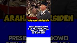 Presiden Prabowo berikan arahan kepada Kepala Daerah SeIndonesia [upl. by Koball]