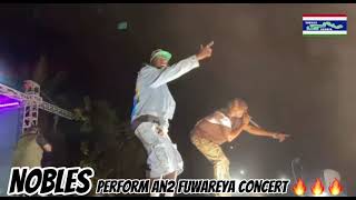 NOBLES Perform AN2 Fuwareya Concert 🔥🔥 Nobles an2adisparky gambia gammusic [upl. by Nannaihr355]