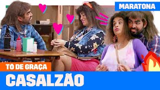 MARATONE os MELHORES MOMENTOS de Vilso e Briti no Tô de Graça  Humor Multishow [upl. by Verdie]