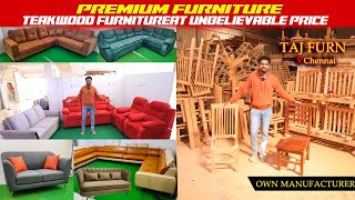 best furniture shop in chennai  teak wood furniture manufacturers in chennai  kalakalchennai [upl. by Maud485]