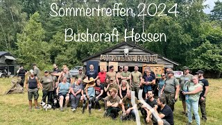 Bushcraft Hessen Sommerlager 2024in Seligenstadt bushcraft workshops overnighter EMPFEHLUNG PUR [upl. by Yelrahs]