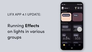 LIFX APP Update 41 [upl. by Ainahs]