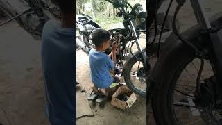 Permisi om shorts bengkelmotor [upl. by Belita37]