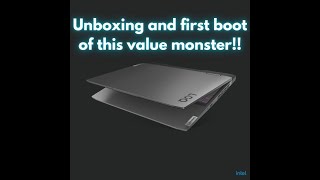 Unboxing the Lenovo LOQ First Boot Full Specs RTX 3050 Gaming Laptop Setup [upl. by Ahsienod]