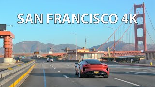 San Francisco 4K  Morning Drive  California USA [upl. by Milton]