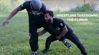 Wrestling Takedowns From The Clinch [upl. by Willin479]