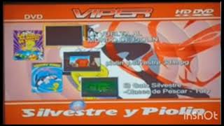 PRODUCCIONES VIPER DVD SILVESTRE Y PIOLIN DVD PIRATA 100 MEXICANO [upl. by Nally]